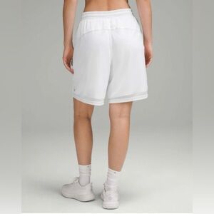 Lululemon Relaxed-Fit Mesh Training Short 8" in White